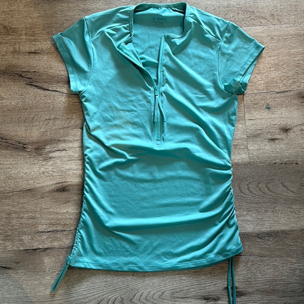 CARVE Dawson Rashguard Aqua - Picture 2 of 8